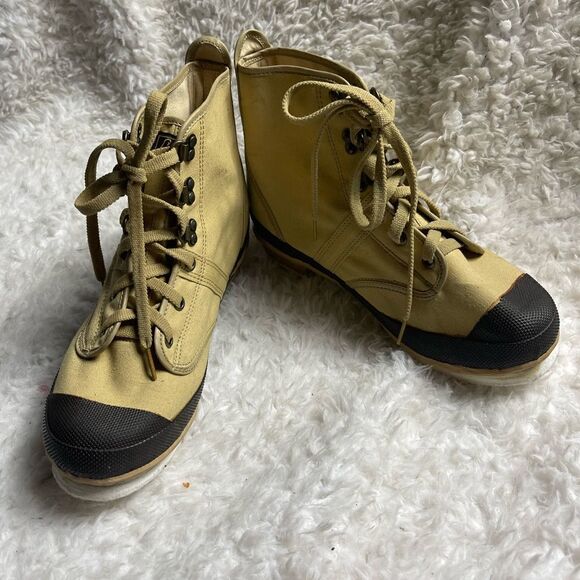 Unisex Hodgman Khaki Tan Steel Shank Caster Wading Fishing Boots19201 M7 W10 - Picture 5 of 12